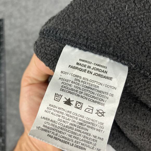 Nike Sweatpants Boys Size L Black Jogger Style Elastic Waist Logo Athletic Pants - Picture 4 of 6